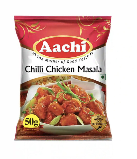 Aachi Chilli Chicken Masala 50g