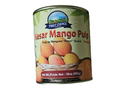 First Choice Kesar Mango Pulp