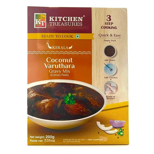 Kitchen Treasures Coconut Varuthata gravy mix 200 g