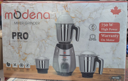 Modena Mixer Grinder 750 W (1 year Warranty)