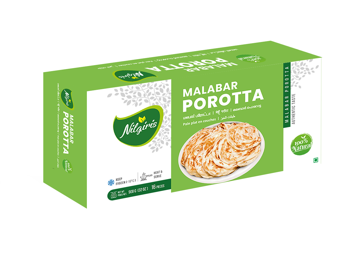 Nilgiris Malabar porotta(family pack)908g