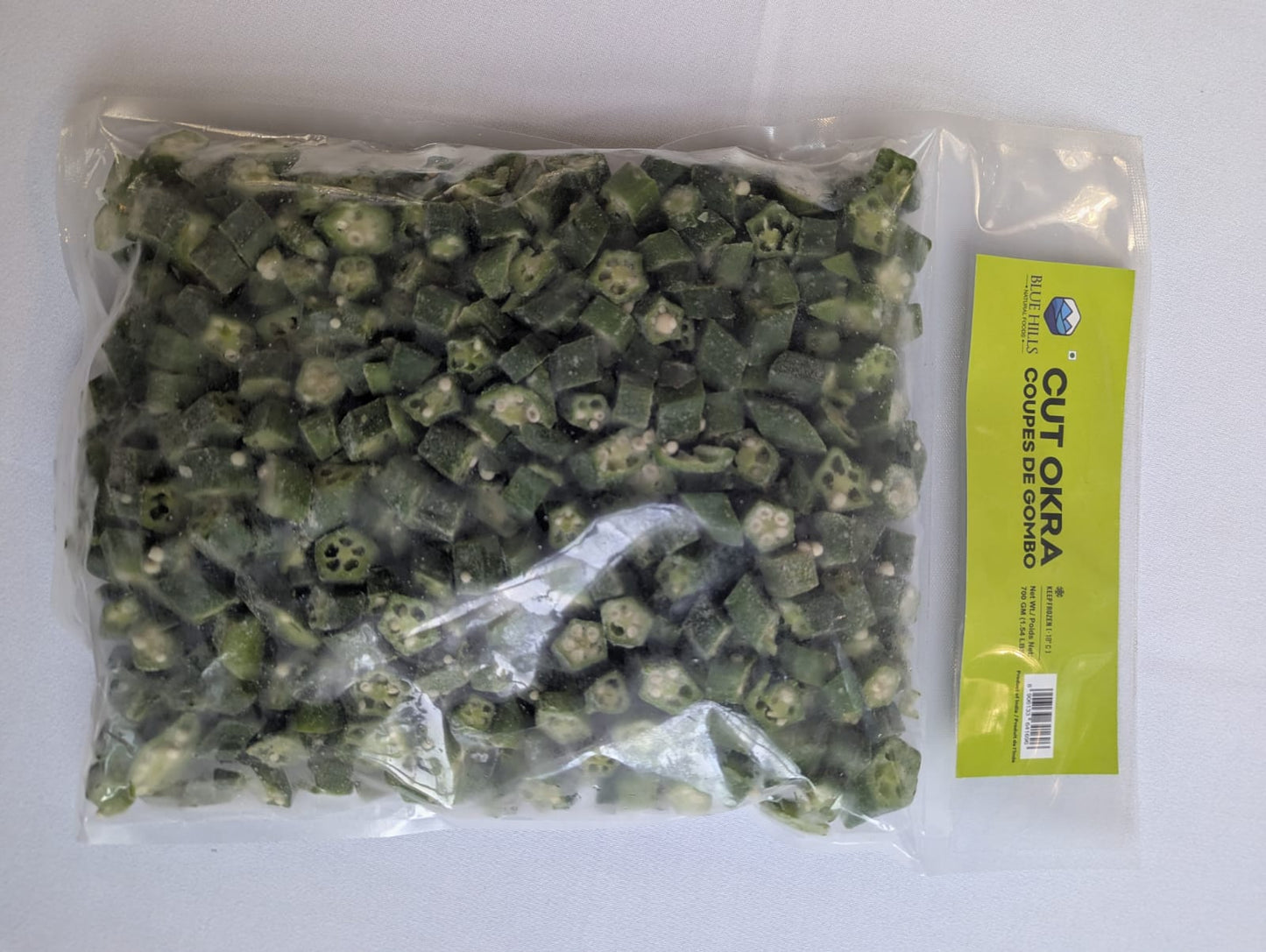 Bluehills Okra cuts 700 g