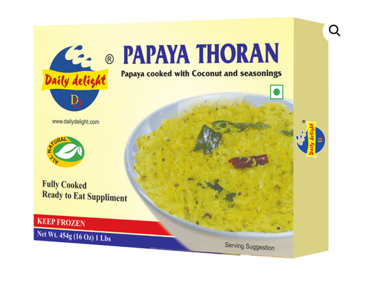 Daily Delight Pappaya Thoran 454g