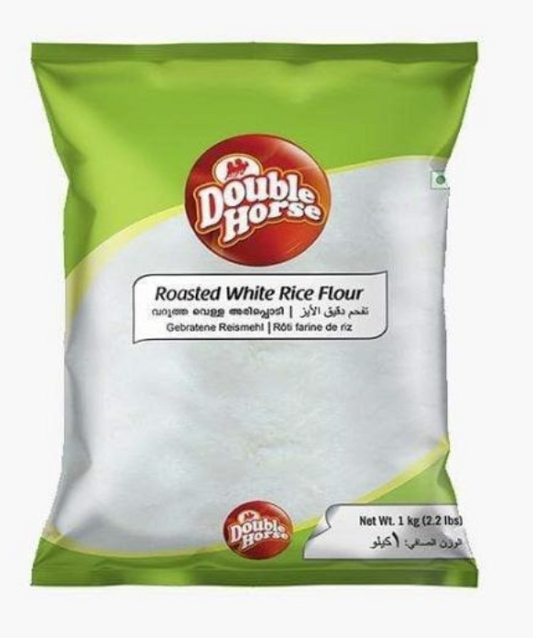 DOUBLE HORSE ROASTED WHITE RICE FLOUR 1 KG