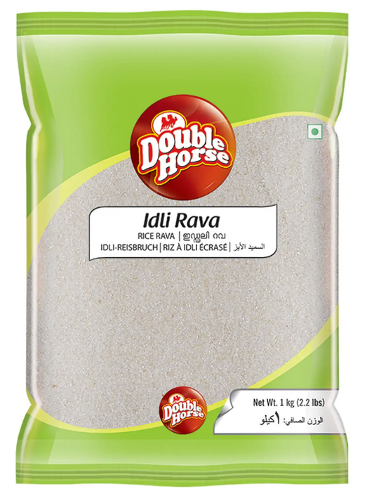 DOUBLE HORSE IDLI RAVA 1 KG