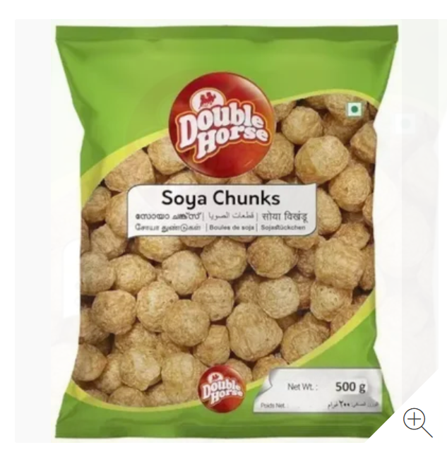 Double Horse  Soya Chumks 500g