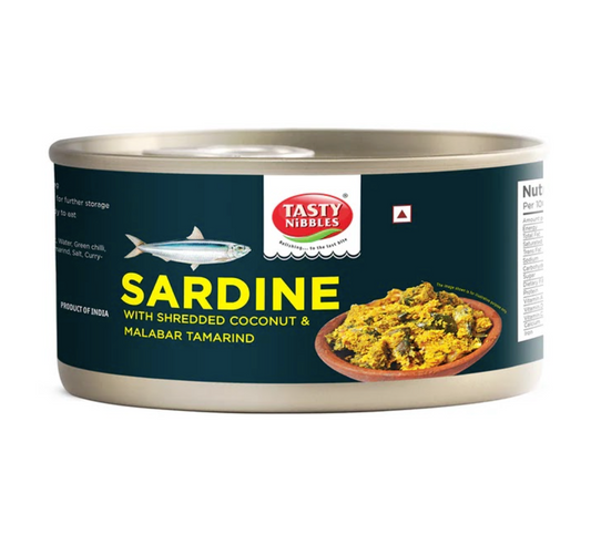 Tasty Nibbles Sardine with shredded coconut 185 g