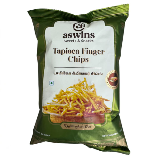 Aswins Tapioka finger chips 200g