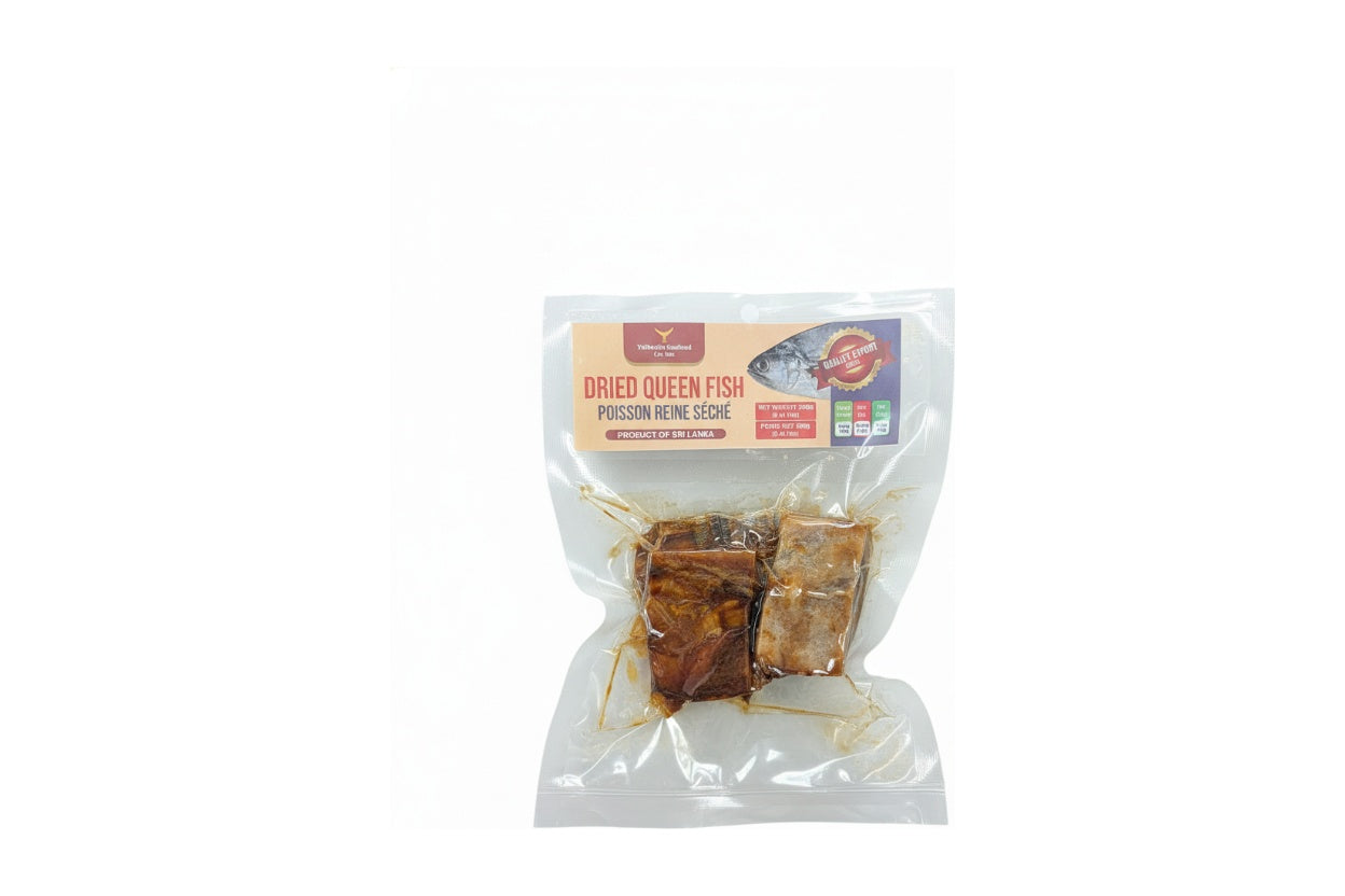 DRIED QUEEN FISH 200G – angadi.ca