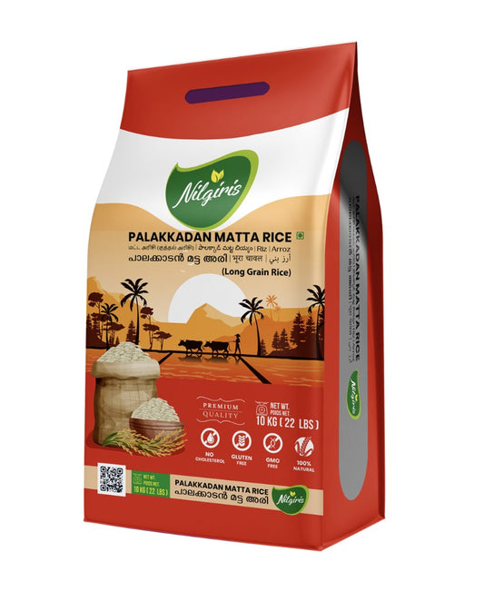 Nilgiris Palakkadan Matta Rice 10 Kg