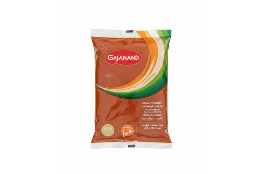GAJANAND KASHMIRI CHILLI PWDR 400G